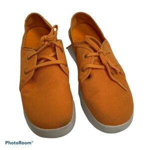 Soft Science Women's Size 11 Orange Canvas Weave Shoes‎